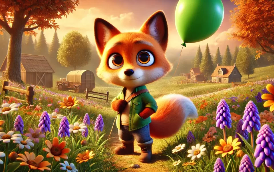 O lisicy Elisce i latającym balonie