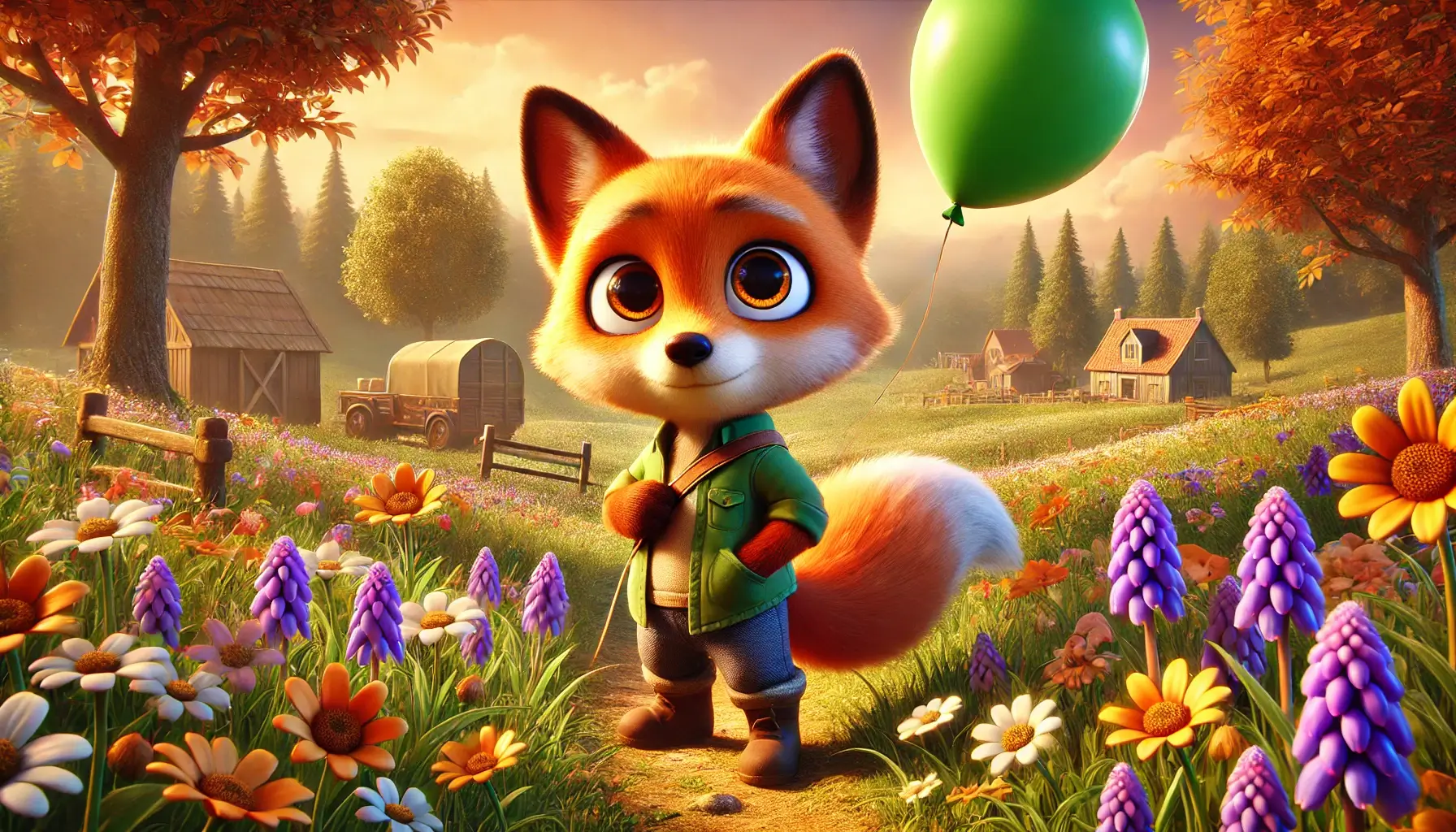 O lisicy Elisce i latającym balonie