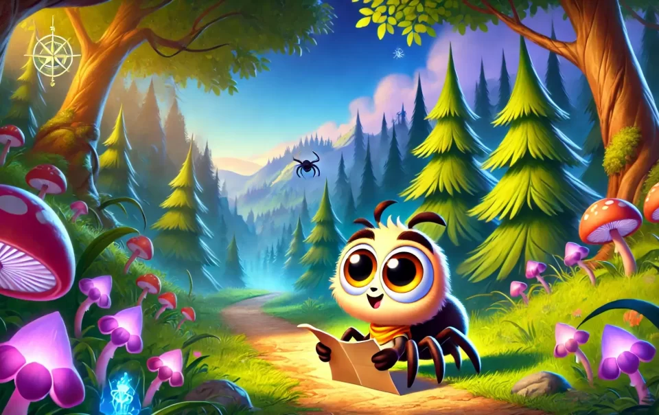 Pająk Nittie i zasłona marzeń