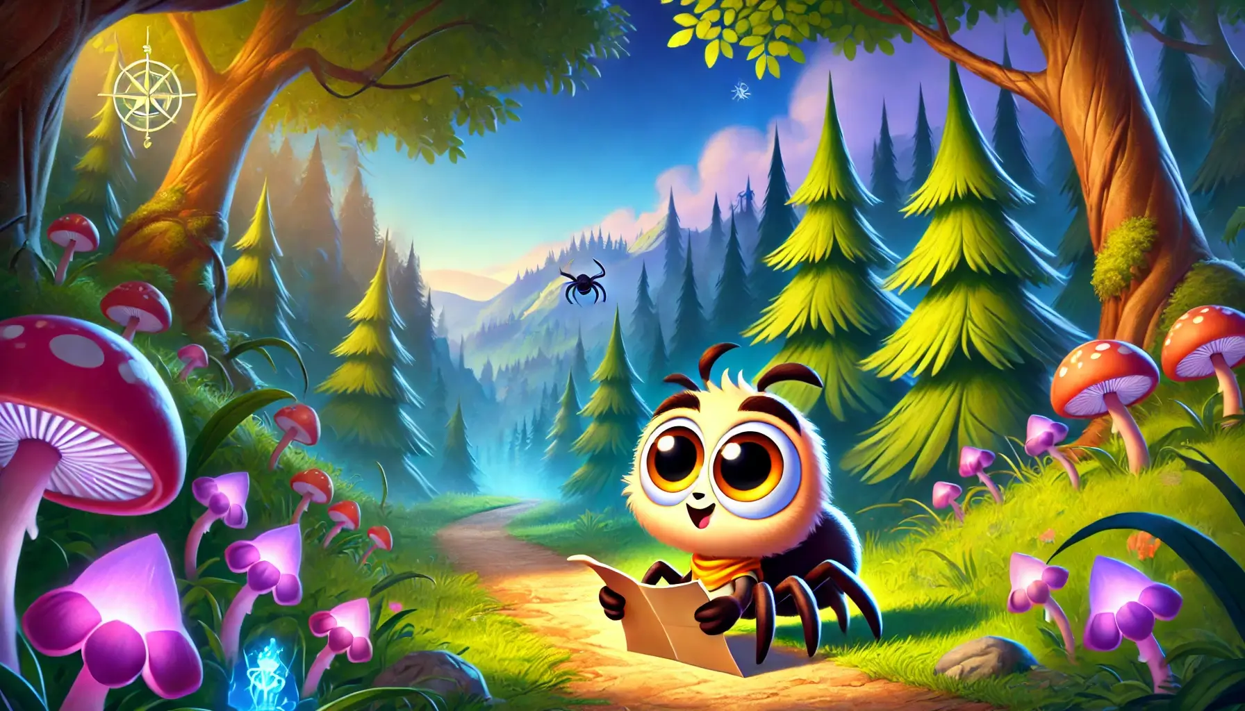 Pająk Nittie i zasłona marzeń