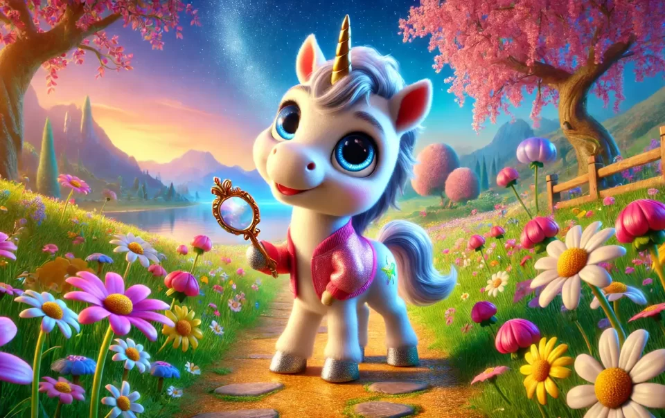 Srebrny Jednorożec i Lustrzane Jezioro